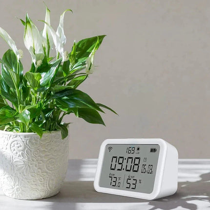 Chytrý Wi-Fi budík s meteostanicí Google