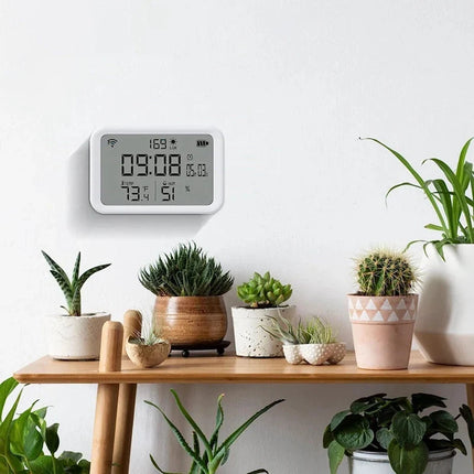 Chytrý Wi-Fi budík s meteostanicí Google