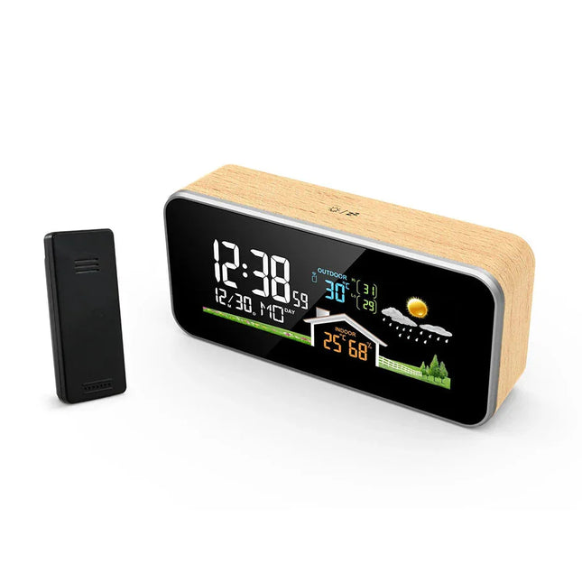 Chytrý budík s předpovědí počasí