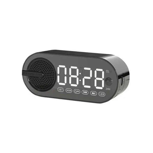 Digitální radiobudík s Bluetooth a LED