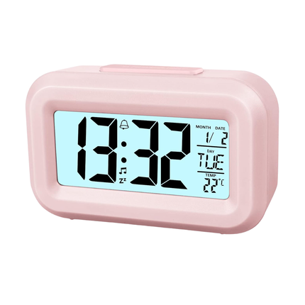 Malý digitální cestovní budík na baterie