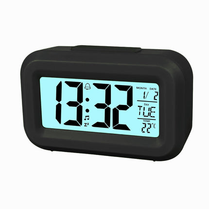 Malý digitální cestovní budík na baterie