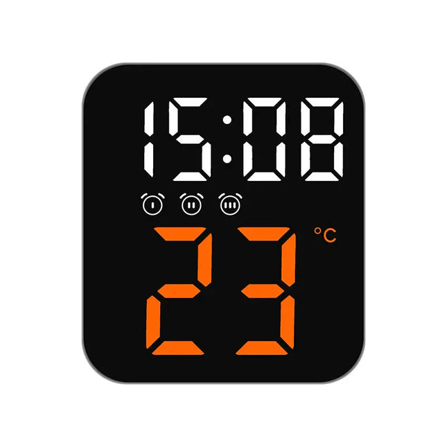 Cestovní LED budík se svítícím displejem