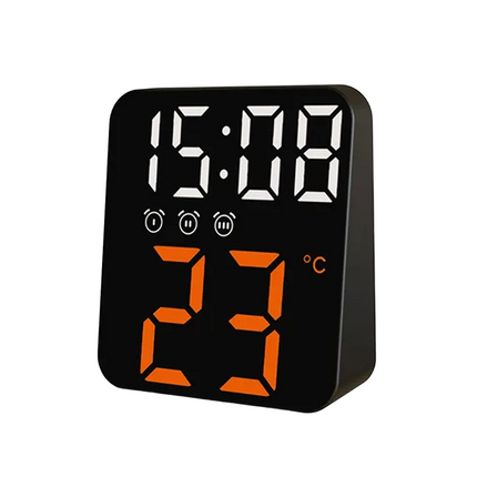 Cestovní LED budík se svítícím displejem