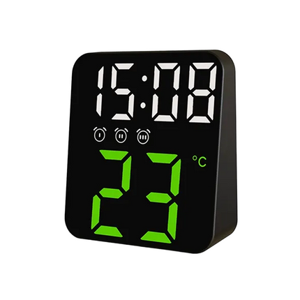 Designový cestovní LED digitální budík