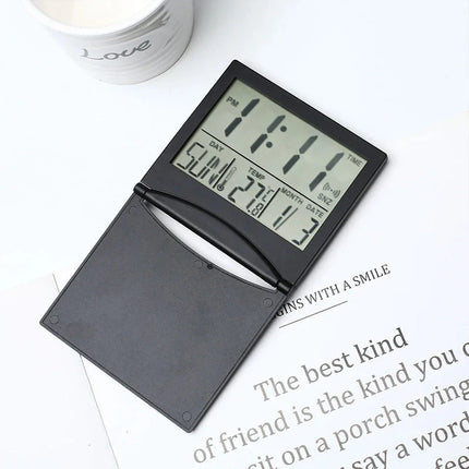 Praktický skládací budík na cesty