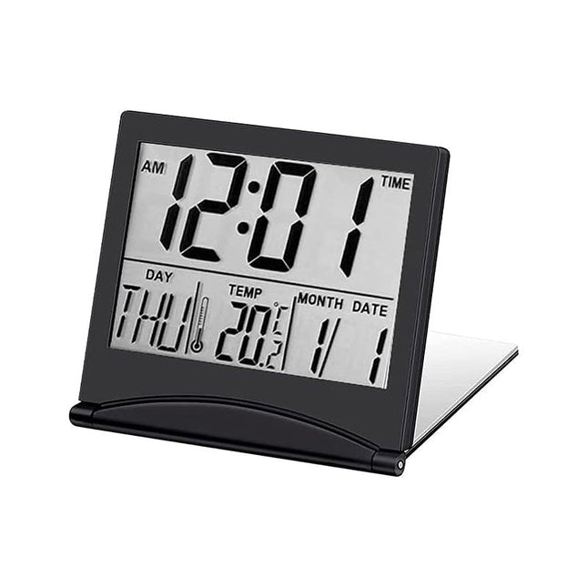 Praktický skládací budík na cesty