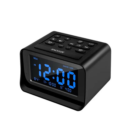 Digitální radiobudík s duálním alarmem