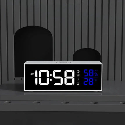 Digitální budík s velkými LED číslicemi