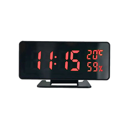 Digitální budík a hodiny s teploměrem