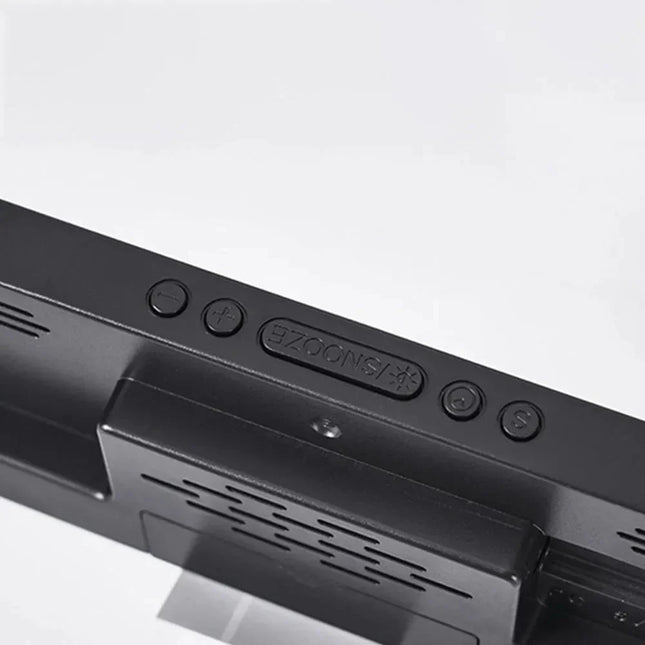 Moderní zrcadlový LED digitální budík