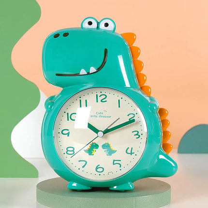 Analogový budík dinosaurus pro dětský pokoj