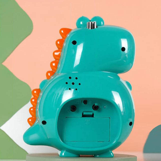 Analogový budík dinosaurus pro dětský pokoj