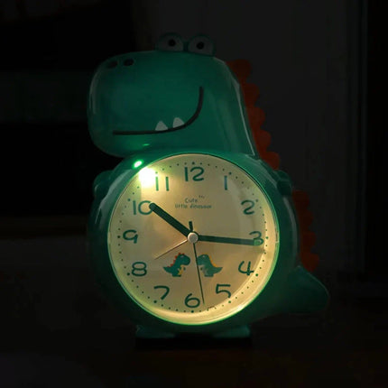 Analogový budík dinosaurus pro dětský pokoj