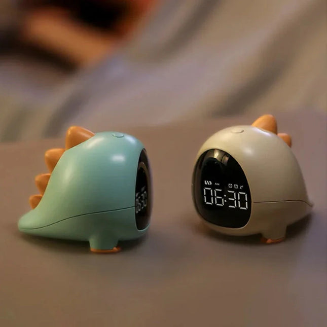 Dětský digitální budík ve tvaru dinosaura