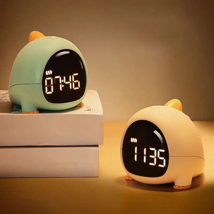 Dětský digitální budík ve tvaru dinosaura