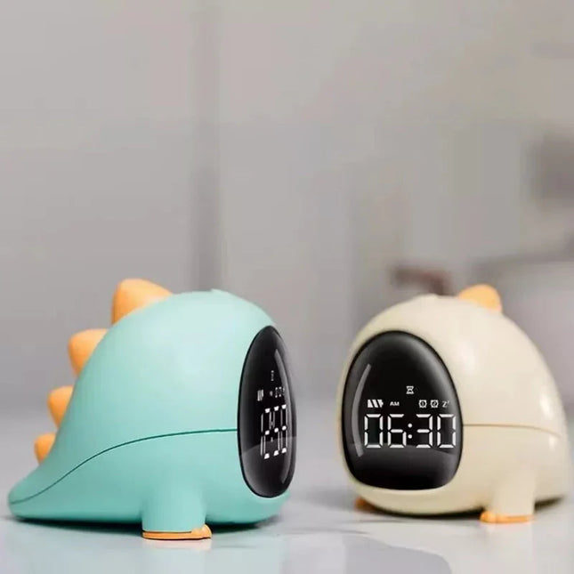 Dětský digitální budík ve tvaru dinosaura