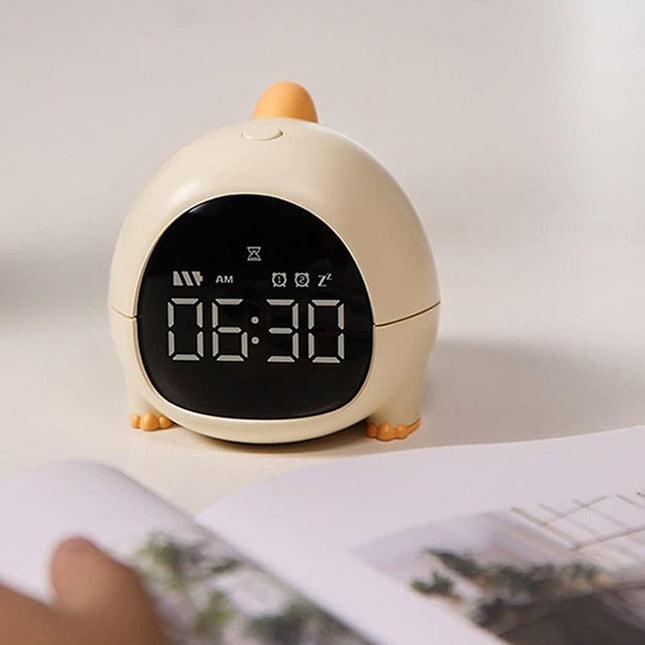 Dětský digitální budík ve tvaru dinosaura