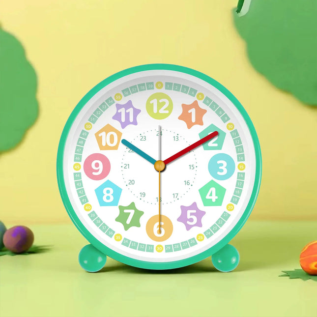 Naučný analogový budík pro malé děti