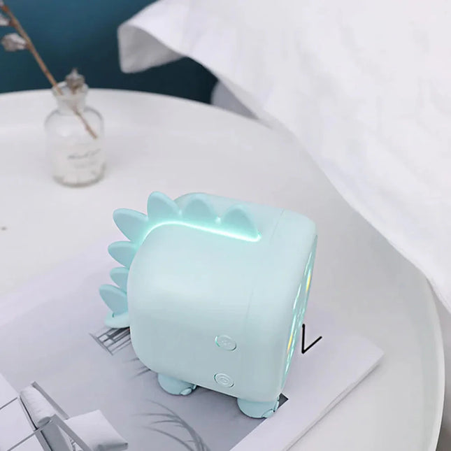 Designový dětský budík dinosaurus