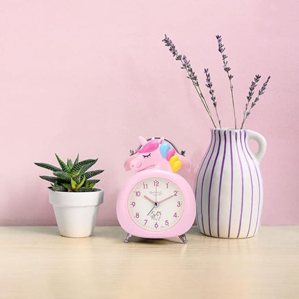 Dětský budík pro holky jednorožec