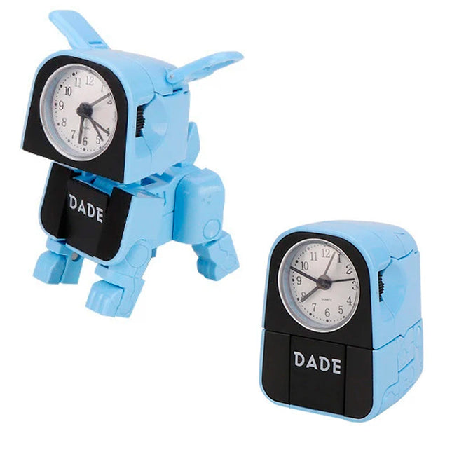Hravý dětský budík transformující se pes