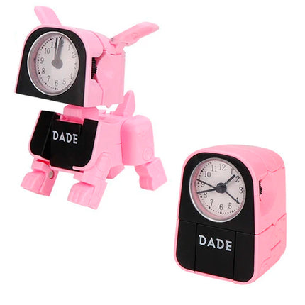 Hravý dětský budík transformující se pes