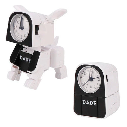 Hravý dětský budík transformující se pes