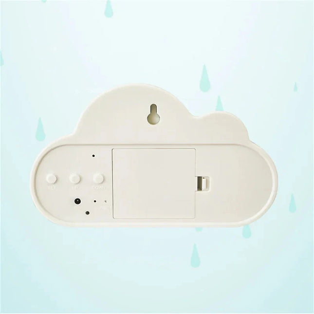 Dětský digitální budík ve tvaru mráčku