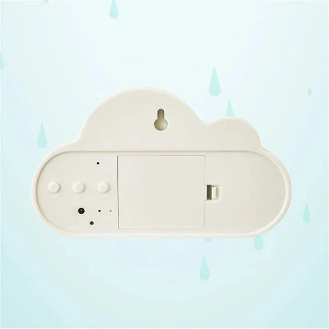 Dětský digitální budík ve tvaru mráčku