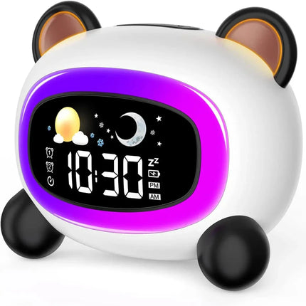 Dětský digitální budík ve tvaru pandy