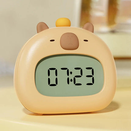 Dětský digitální budík pro dívky medvídek