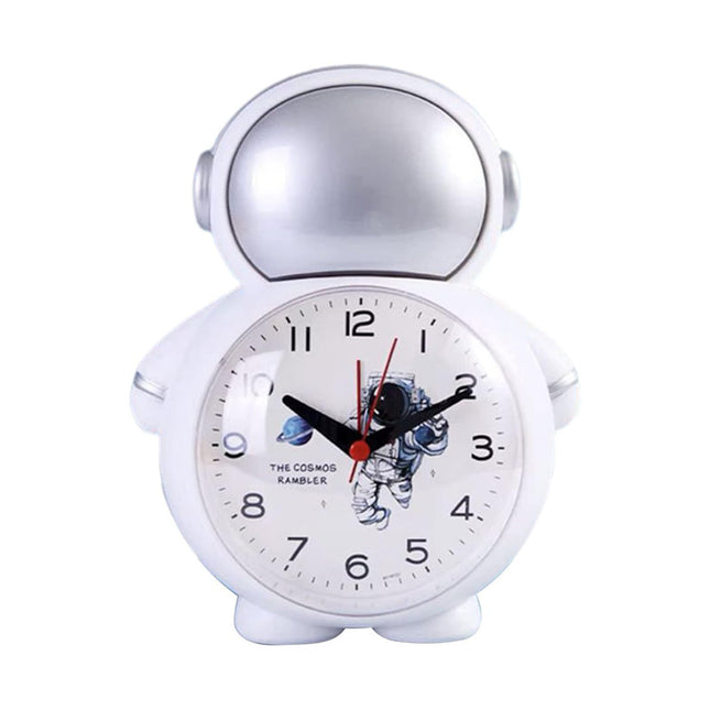 Chlapecký analogový budík s motivem kosmonauta