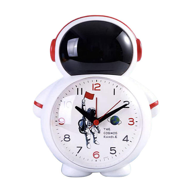 Chlapecký analogový budík s motivem kosmonauta