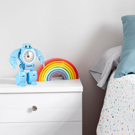 Analogový budík robot pro kluky