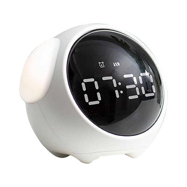 Dětský interaktivní budík s výrazy obličeje