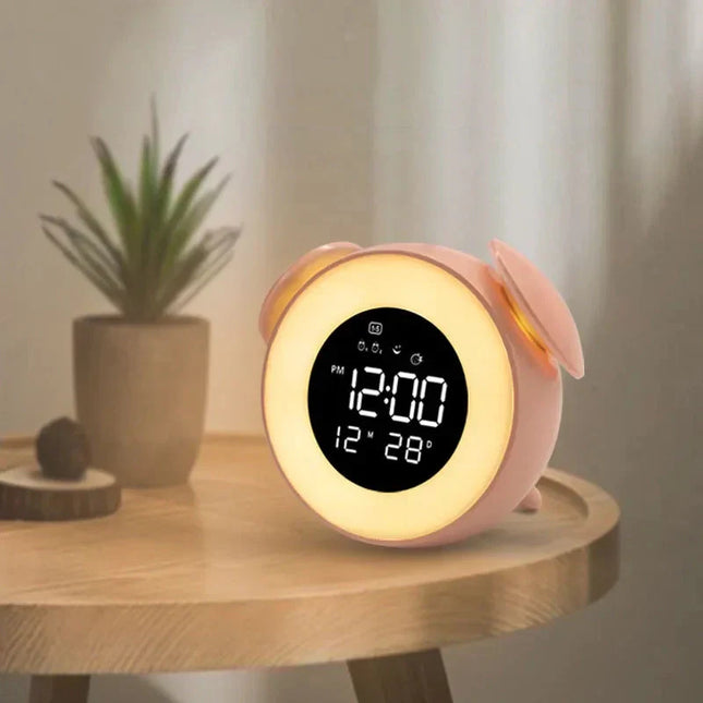 Dětský chytrý budík s nočním světlem
