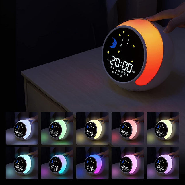 Budík pro miminka na učení spánku