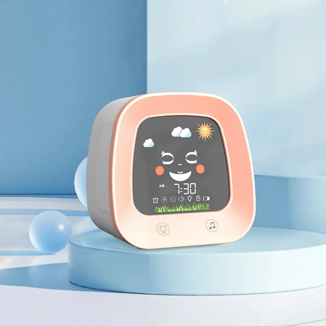Učící budík pro holky den noc