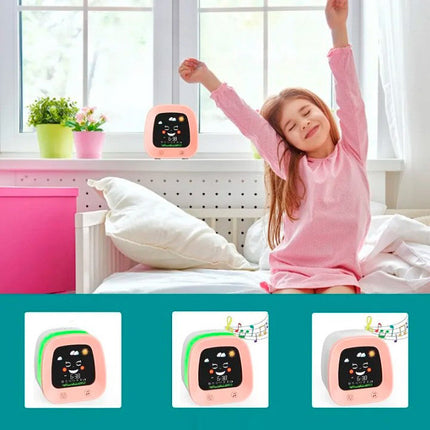 Učící budík pro holky den noc