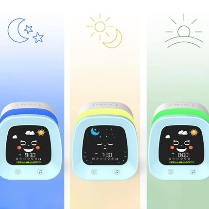 Učící budík pro kluky den noc