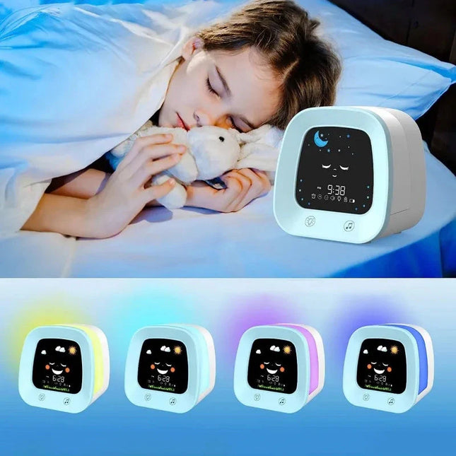 Učící budík pro kluky den noc