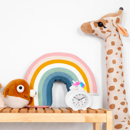 Dívčí budík jednorožec na baterie