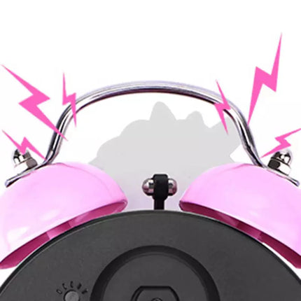 Analogový budík pro holky s jednorožcem