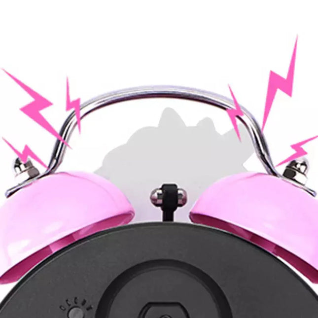 Analogový budík pro holky s jednorožcem