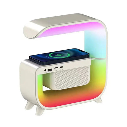RGB světelný budík s Bluetooth reproduktorem