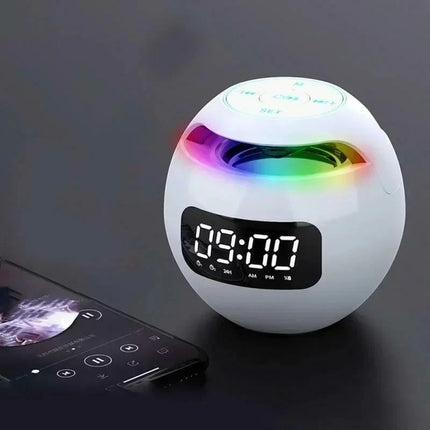 Budík se světelnou terapií dvojitý alarm
