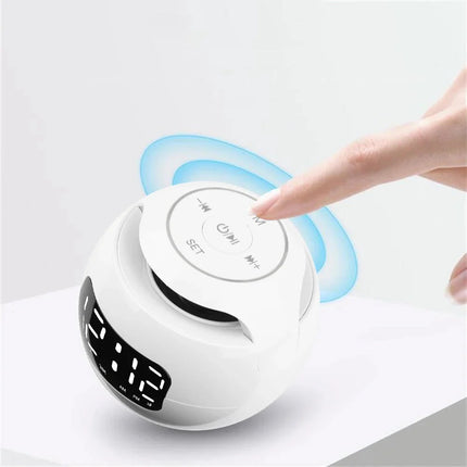 Budík se světelnou terapií dvojitý alarm