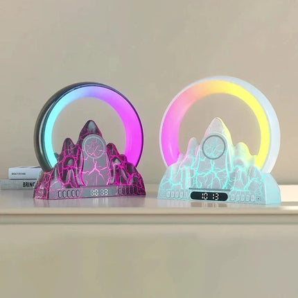 Dětský budík s barevnou světelnou terapií