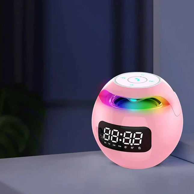 Hudební budík s barevnou světelnou terapií